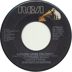 Charley Pride Someone Loves You Honey USED VINYL 7INCH SINGLE 45 RPM