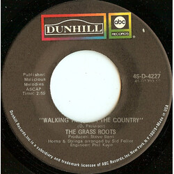 The Grass Roots Walking Through The Country / Truck Drivin' Man USED VINYL 7INCH 45 RPM SINGLE