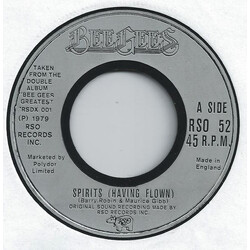 Bee Gees Spirits (Having Flown) USED VINYL 7INCH SINGLE