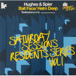 Hughes & Spier Bait Face/Helm Deep, Saturday Sessions Resident Series Volume 1 Vinyl 12" USED