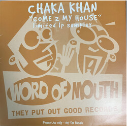 Chaka Khan Come 2 My House (Limited LP Sampler) USED VINYL 12INCH 33 S RPM LIMITED EDITION PROMO SAMPLER