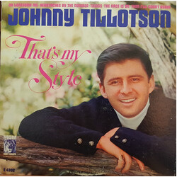 Johnny Tillotson That's My Style Vinyl LP USED