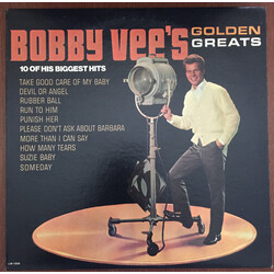 Bobby Vee Bobby Vee's Golden Greats Vinyl LP USED