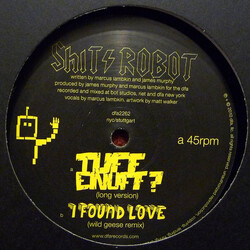 Shit Robot Tuff Enuff ? USED VINYL 12INCH 45 RPM