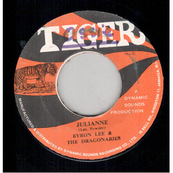 Byron Lee And The Dragonaires Julianne / Tracey's Reggae USED VINYL 7INCH 45 RPM SINGLE