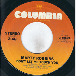 Marty Robbins Don't Let Me Touch You USED VINYL 7INCH 45 RPM STYRENE