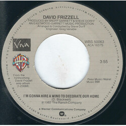 David Frizzell I'm Gonna Hire A Wino To Decorate Our Home / She's Up To All Her Old Tricks Again USED VINYL 7INCH 45 RPM