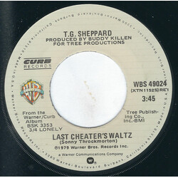 T.G. Sheppard Last Cheater's Waltz USED VINYL 7INCH 45 RPM SINGLE