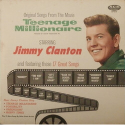 Jimmy Clanton Teenage Millionaire Vinyl LP USED