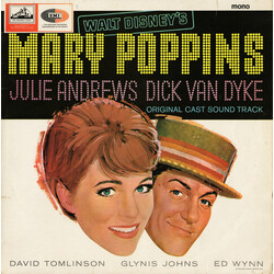 Various Walt Disney's Mary Poppins: Original Cast Sound Track Vinyl LP USED