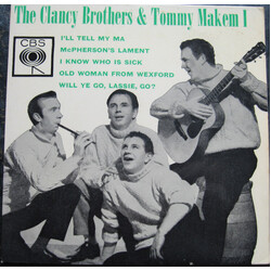 The Clancy Brothers & Tommy Makem The Clancy Brothers & Tommy Makem, 1 USED VINYL 7INCH 33 S RPM