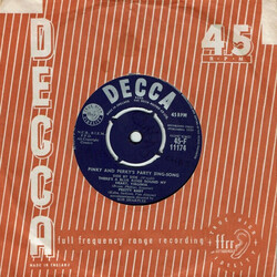Pinky & Perky Pinky And Perky's Party Sing-Song USED VINYL 7INCH