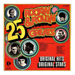 Various 25 Rockin' & Rollin' Greats Vinyl LP USED
