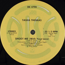 Tasha Thomas Shoot Me (With Your Love) Vinyl 12" USED