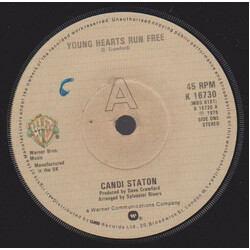 Candi Staton Young Hearts Run Free USED VINYL 7INCH SINGLE 45 RPM