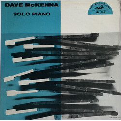 Dave McKenna Solo Piano Vinyl LP USED