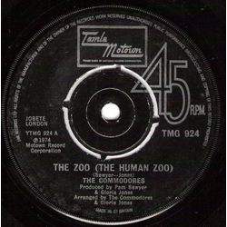 Commodores The Zoo (The Human Zoo) Vinyl 7" USED