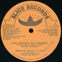 Doctor Rocx And Co. Girl Friends / Boy Friends USED VINYL 12INCH 33 S RPM PROMO STEREO