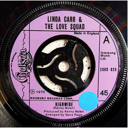 Linda Carr & The Love Squad Highwire / Mama's Little Corner Of The World Vinyl 7" USED
