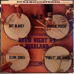 Art Blakey / Charlie Persip / Elvin Jones / "Philly" Joe Jones Gretsch Drum Night At Birdland Vinyl LP USED