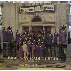 The Bibleway Radio Choir Take Him At His Word Vinyl LP USED