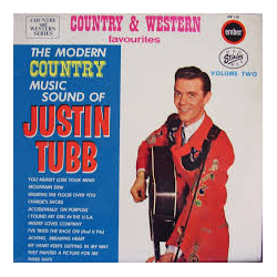 Justin Tubb The Modern Country Music Sound Of Justin Tubb Vinyl LP USED
