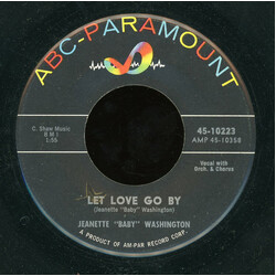 Baby Washington Let Love Go By / My Time To Cry USED VINYL 7INCH 45 RPM SINGLE