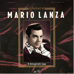 Mario Lanza A Portrait Of Mario Lanza Vinyl LP USED