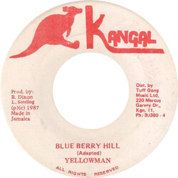 Yellowman Blue Berry Hill USED VINYL 7INCH 45 RPM