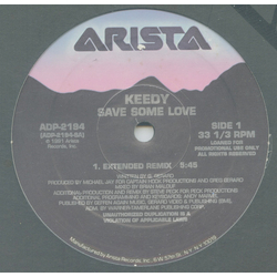 Keedy Save Some Love Vinyl 12" USED