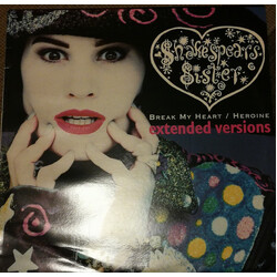 Shakespear's Sister Break My Heart / Heroine (Extended Versions) USED VINYL 12INCH 45 RPM SINGLE