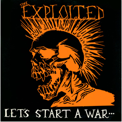 The Exploited Let's Start A War... ...Said Maggie One Day Vinyl LP USED