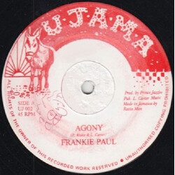 Frankie Paul Agony Vinyl 12" USED