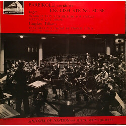 Sir Edward Elgar / Ralph Vaughan Williams / The Sinfonia Of London / Sir John Barbirolli Barbirolli Conducts English String Music Vinyl LP USED