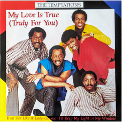 The Temptations My Love Is True (Truly For You) / Treat Her Like A Lady (Club Mix) / I'll Keep My Light In My Window Vinyl 12" USED