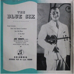 Joe Venuti And His Blue Six The Blue Six USED VINYL 7INCH 45 RPM EP COMPILATION REISSUE MONO