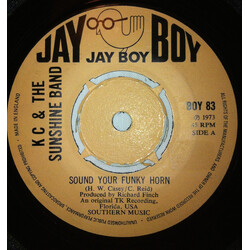KC & The Sunshine Band Sound Your Funky Horn / Why Don't We Get Together USED VINYL 7INCH 45 RPM SINGLE