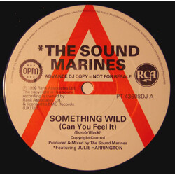 The Sound Marines Something Wild (Can You Feel It) Vinyl 12" USED