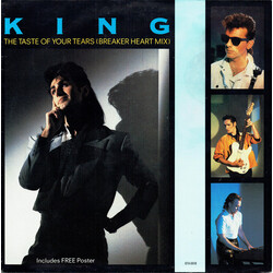 King The Taste Of Your Tears (Breaker Heart Mix) USED VINYL 12"