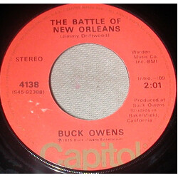 Buck Owens The Battle Of New Orleans USED VINYL 7INCH 45 RPM