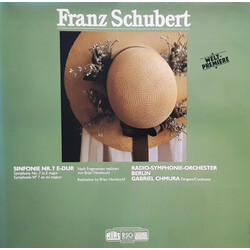 Franz Schubert / Radio-Symphonie-Orchester Berlin / Gabriel Chmura Sinfonie Nr. 7 E-Dur (Nach Fragmenten Realisiert Von Brian Newbould) Vinyl LP USED