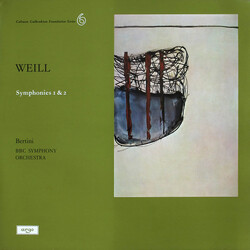 Kurt Weill / Gary Bertini / BBC Symphony Orchestra Symphonies 1 & 2 Vinyl LP USED