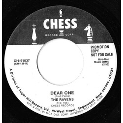 The Radiants / The Ravens (2) Voice Your Choice / Dear One Vinyl 7" USED