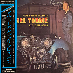 Mel Tormé Gene Norman Presents Mel Torme At The Crescendo Vinyl LP USED