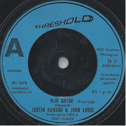 Justin Hayward / John Lodge Blue Guitar Vinyl 7" USED
