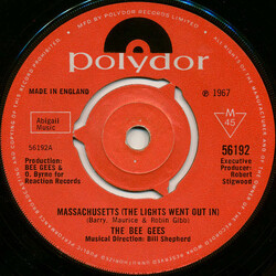 Bee Gees Massachusetts (The Lights Went Out In) USED VINYL 7INCH 45 RPM SINGLE MONO