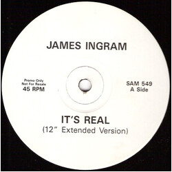 James Ingram It's Real VINYL 12" USED