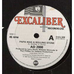 A.D. 2000 Papa Was A Rolling Stone USED VINYL 12INCH