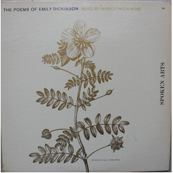 Emily Dickinson / Nancy Wickwire The Poems Of Emily Dickinson Vinyl LP USED