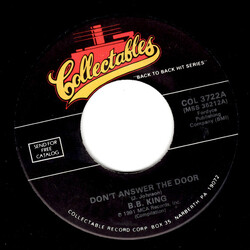 B.B. King Don't Answer The Door / Paying The Cost To Be The Boss Vinyl 7" USED